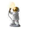 Astronaut lunar exploration desk lamp, bedroom bedside desk decoration, 3D lunar decorative lamp, modern aerospace astronaut lighting fixtures Item Picture